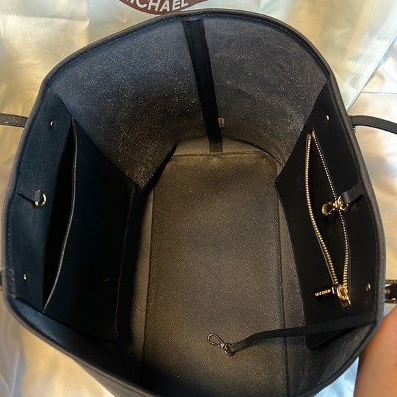 Michael Kors Jet Set Travel tote-Black-Medium - Picture 4 of 11